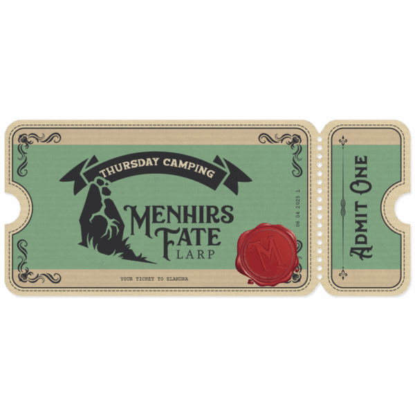 Menhirs Fate Thursday Camping - May