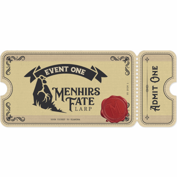 Menhirs Fate May 2026 Ticket