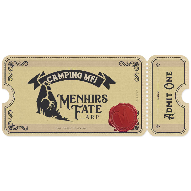 Menhirs Fate May 2027 Ticket - Thursday Camping