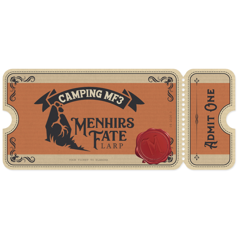 Menhirs Fate September 2027 Ticket - Thursday Camping