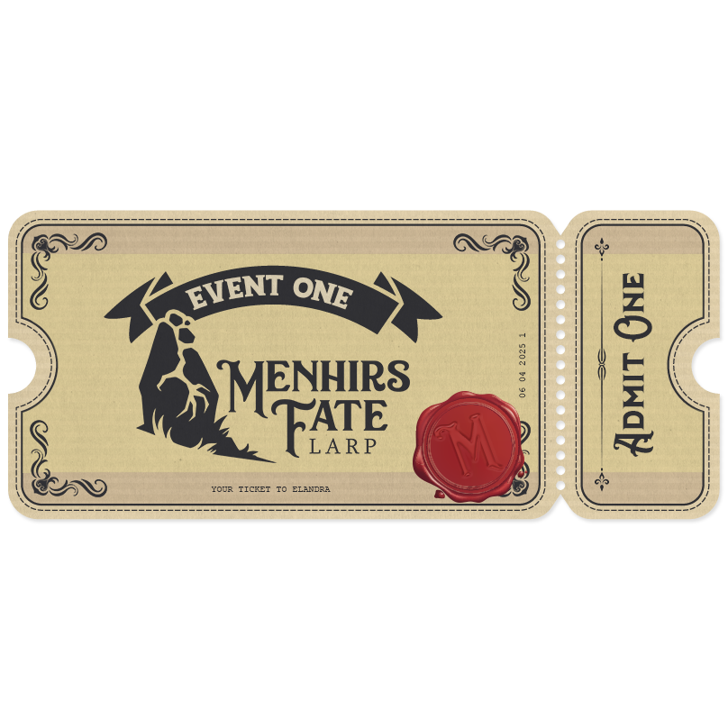 Menhirs Fate May 2027 Ticket - Concession