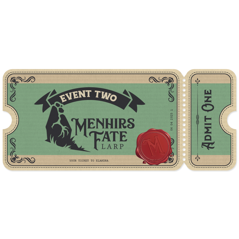 Menhirs Fate July 2027 Ticket - Concession