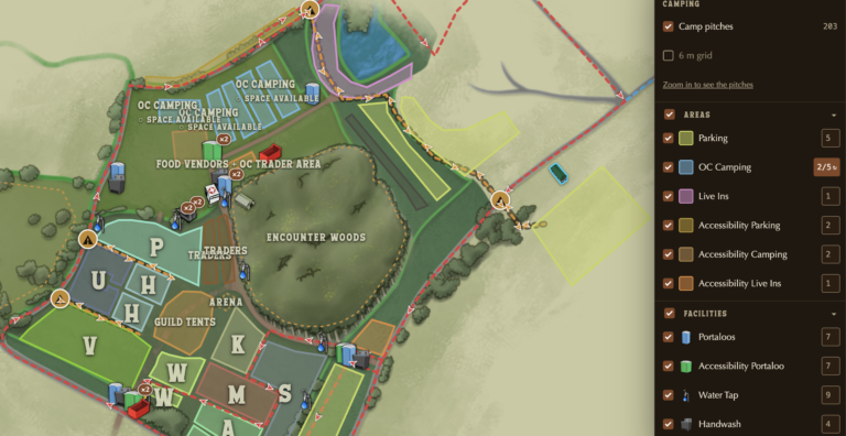 Interactive Site Map!